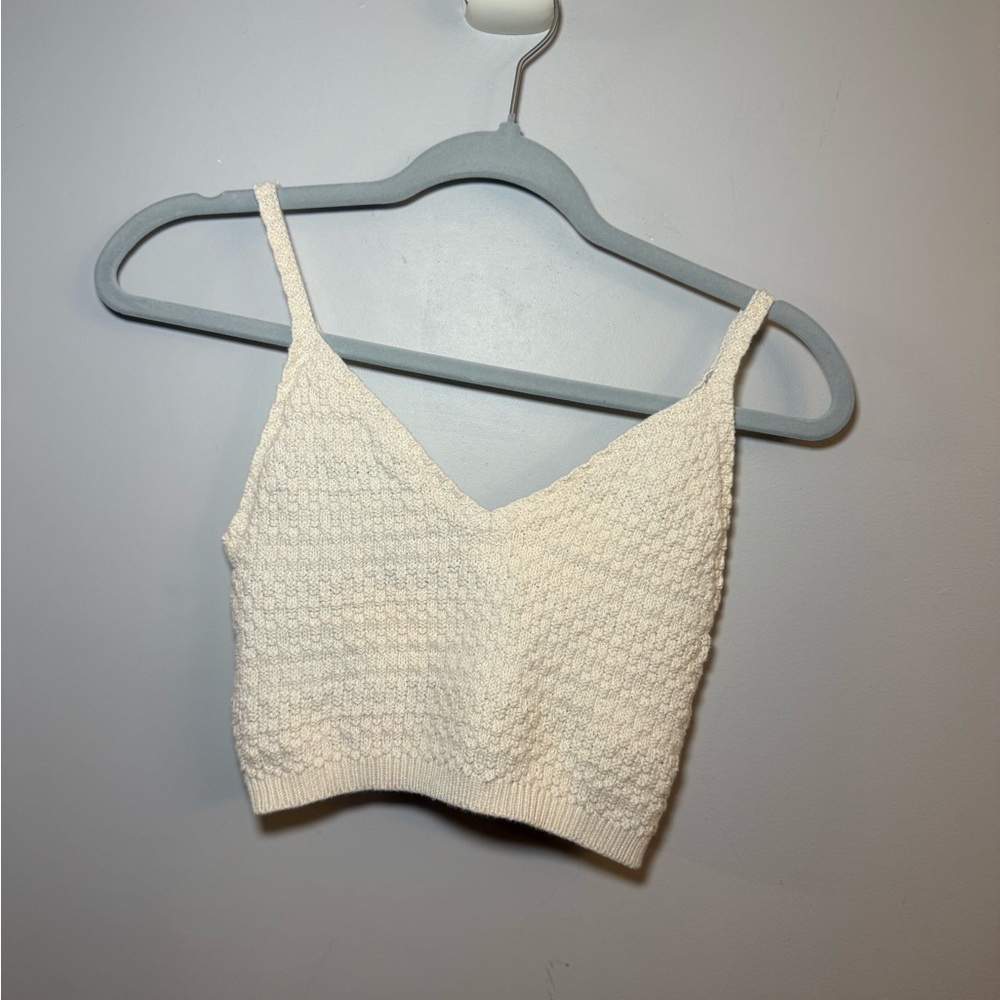 Wild Fable Cream Textured Camisole